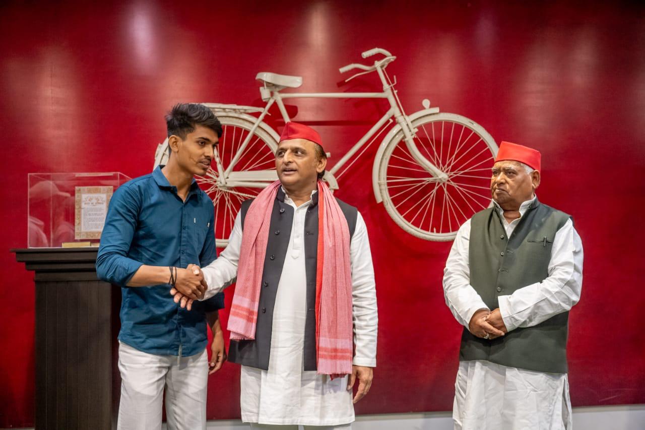Aditya Yadav at a leadership event